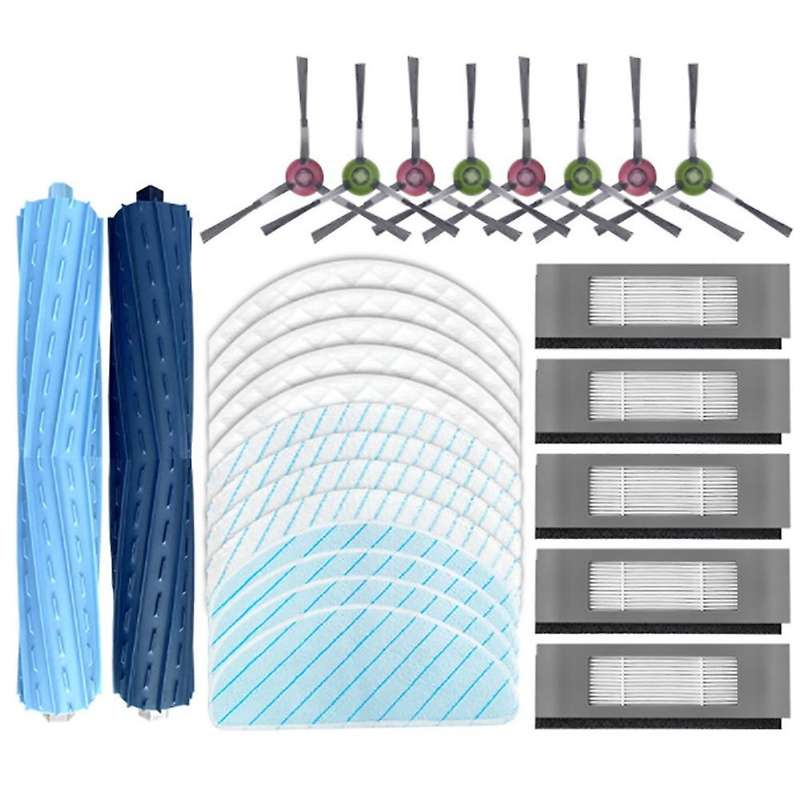 Rubber Roller Main Brush Filter Side Brushes Mop Cloth Filter