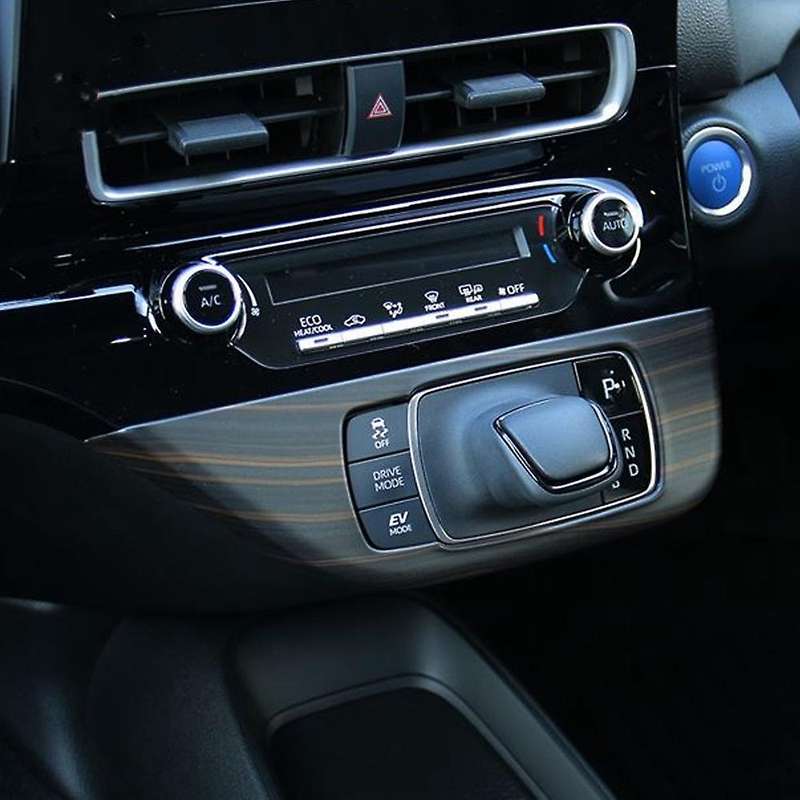 Auto Wood Grain Central Gear Shift Panel for Toyota Aqua 2021 Rhd