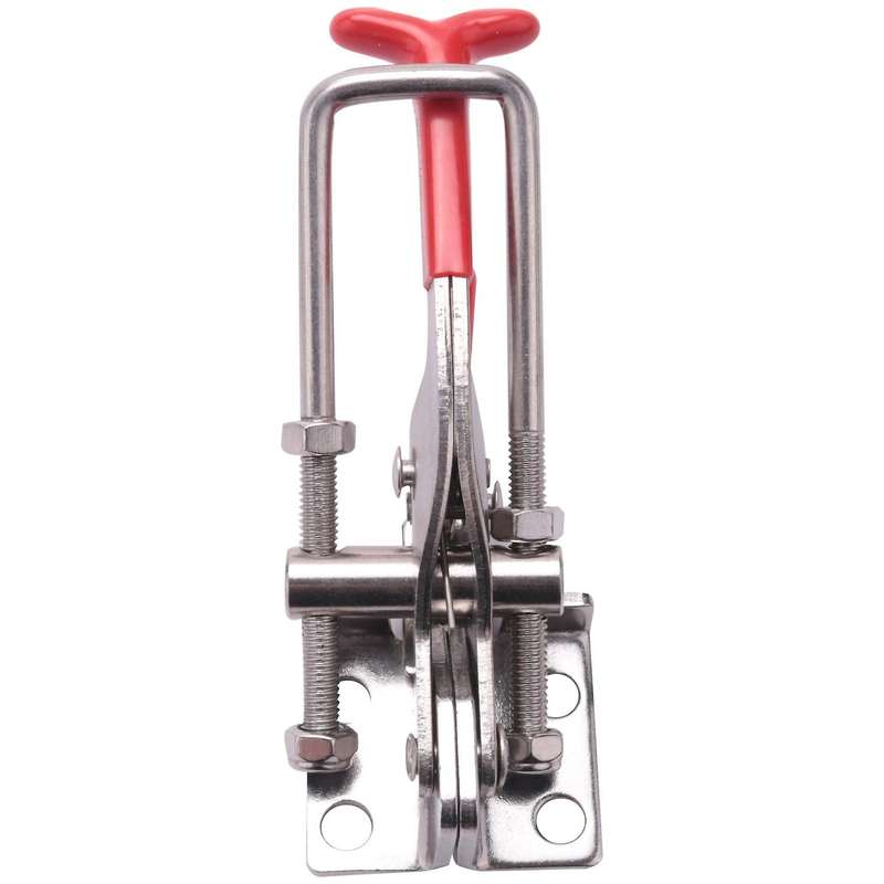 2-pack 2000lbs Capacity Heavy Duty Adjustable Latch U Bolt Self-lock
