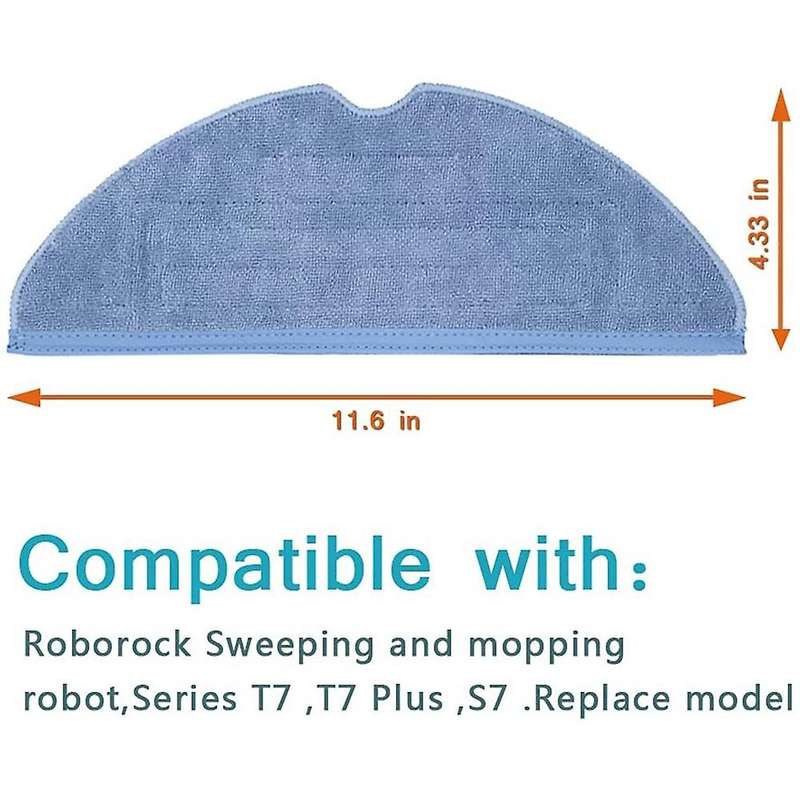 Main Brush Hepa Filters Mop Cloth for Xiaomi Roborock T7s T7s Plus S7