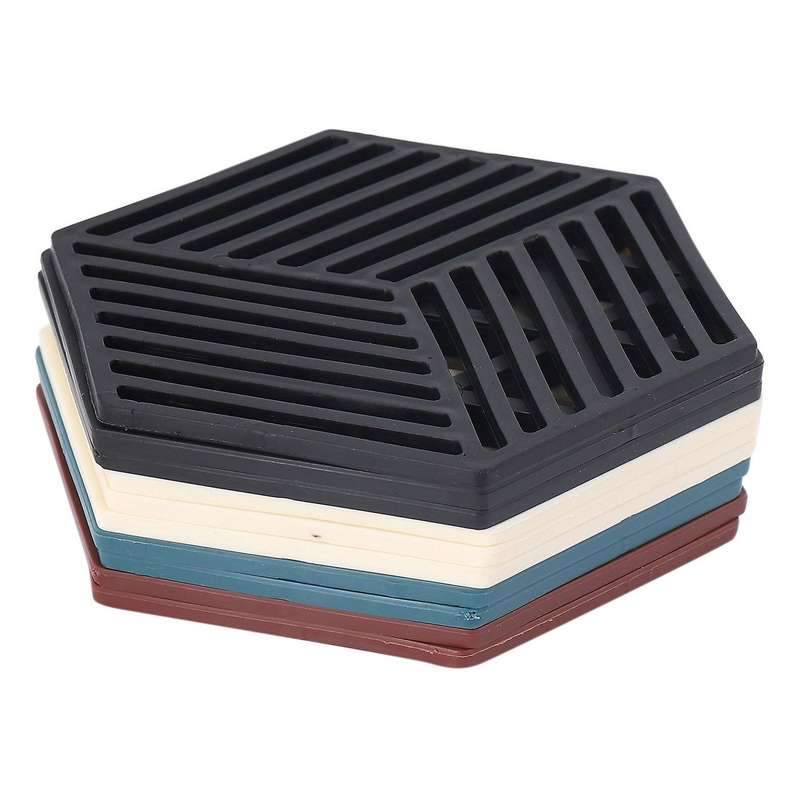 20 Pcs Silicone Trivet Mats and Hot Pads Heat Resistant Placemat