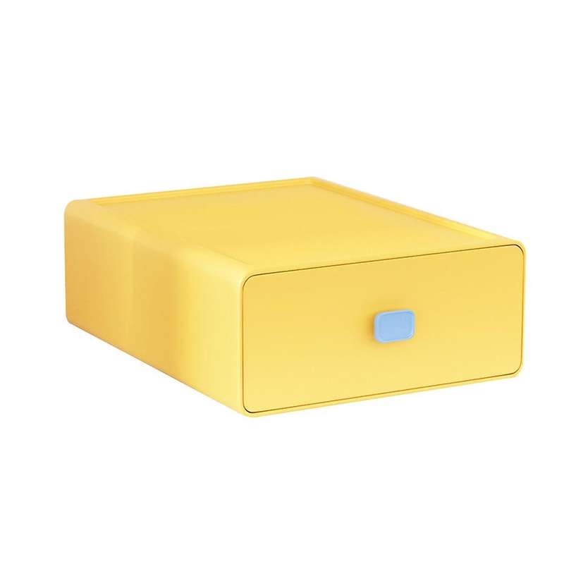 Colorful Desktop Stackable Storage Drawer Office Supplies Box 1