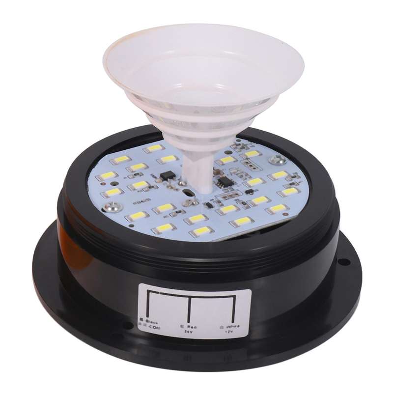 2 X Amber Led Beacon Strobe Emergency Warning Lamp Truck 12v 24v