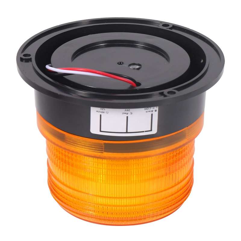 2 X Amber Led Beacon Strobe Emergency Warning Lamp Truck 12v 24v