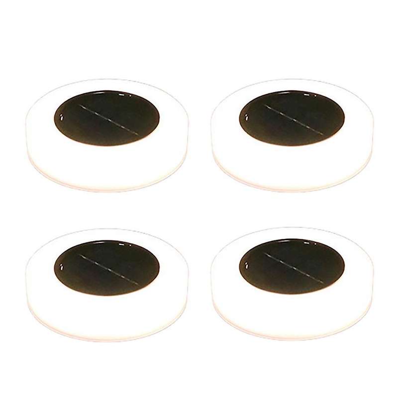 4pcs Solar Ground Lights, Outdoor Solar Lamps(warm Light)
