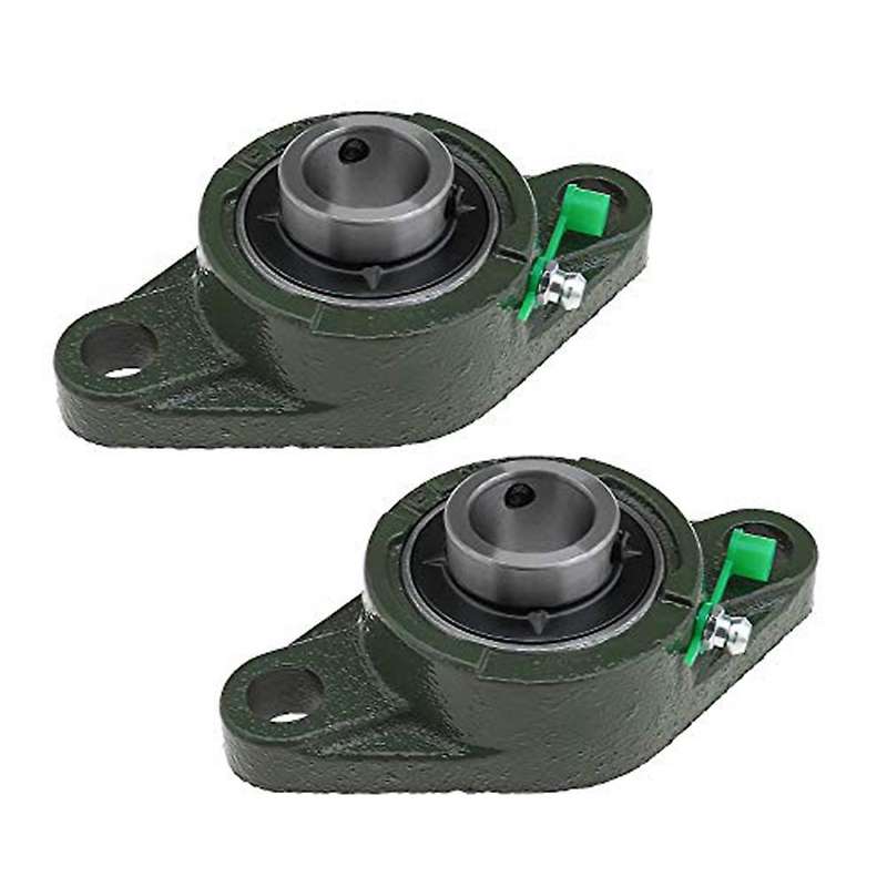 2 Pcs Ucfl204 20mm Rhombic Flange Bearings
