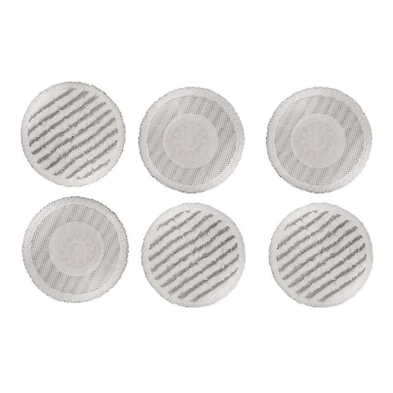 6pcs Mop Pads for Shark S7000 Series S7001 T2 T21 U6002steam&scrub