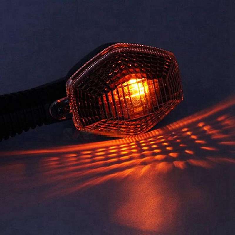 Motorcycle Front Rear Turn Signal for Suzuki Dl650 V-strom Tea Color