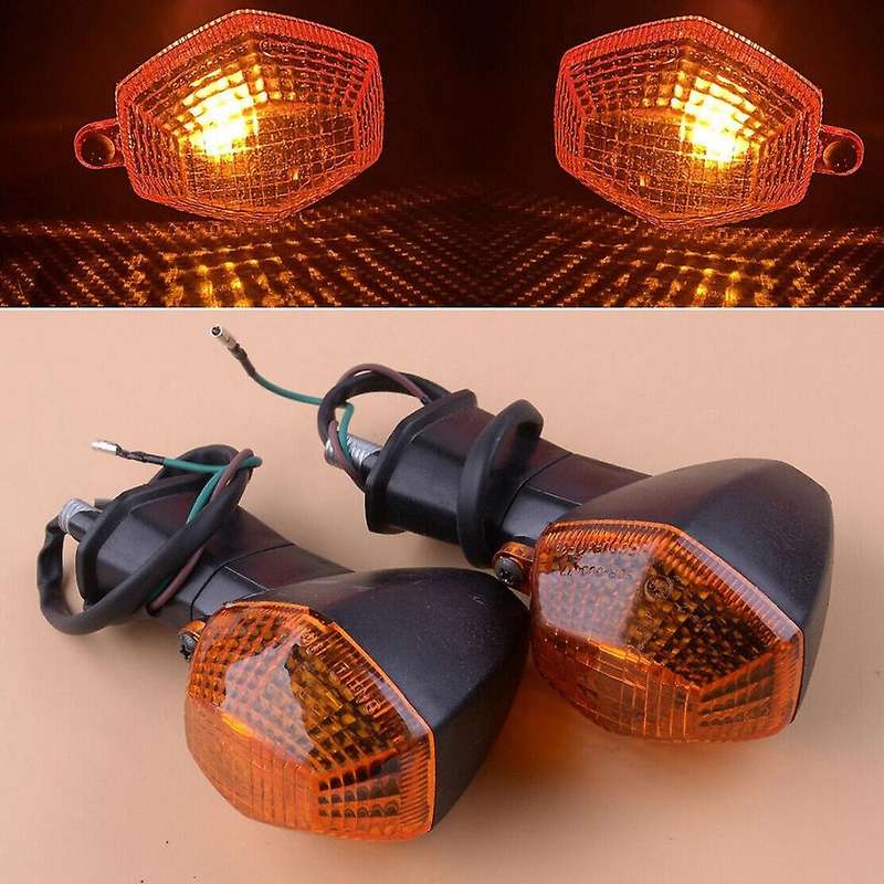 Motorcycle Front Rear Turn Signal for Suzuki Dl650 V-strom Tea Color
