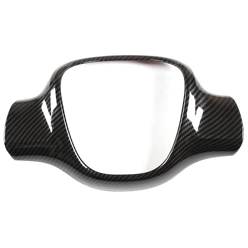 For Benz Smart 2009-2015 Car Steering Wheel Panel Cover,carbon Fiber