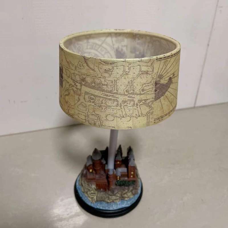 Castle Resin Table Lamp Home Bedroom Room Decoration Birthday Gift