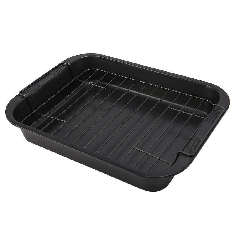 Carbon Steel Nonstick Bakeware Baking Tray Set with Cooling Rack