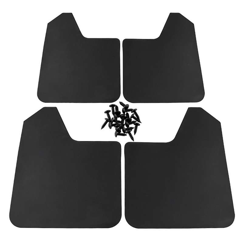4pcs Universal Mudflaps for Car Pickup Suv Van Truck with Rivets