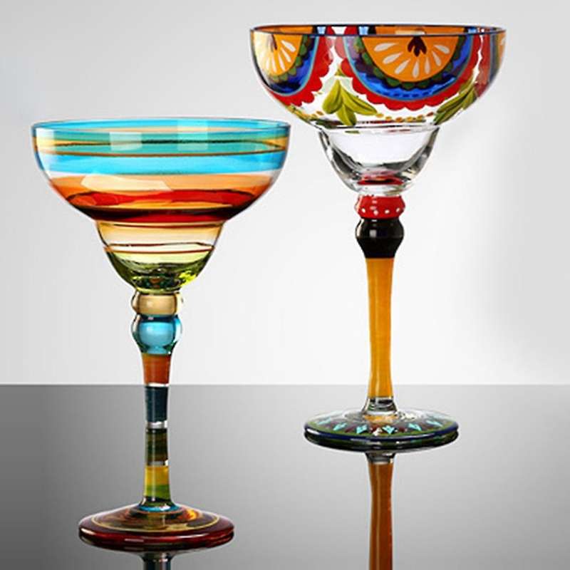 Handmade Colorful Cocktail Cup Wine Glasses Party Home Drinkware 1