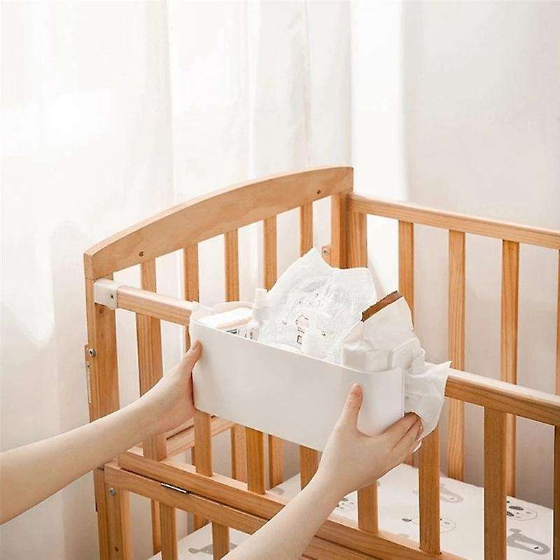 Bedside Bed Shelf to Storage Remotes Cellphone Charging Accessories-a