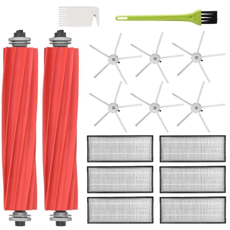 Main Brush Side Brushes &filters for Xiaomi Roborock S7 T7s T7 Plus