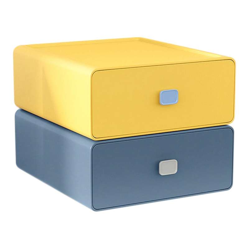 Colorful Desktop Storage Box Cabinet Rack Kabinet Drawer Organizer D