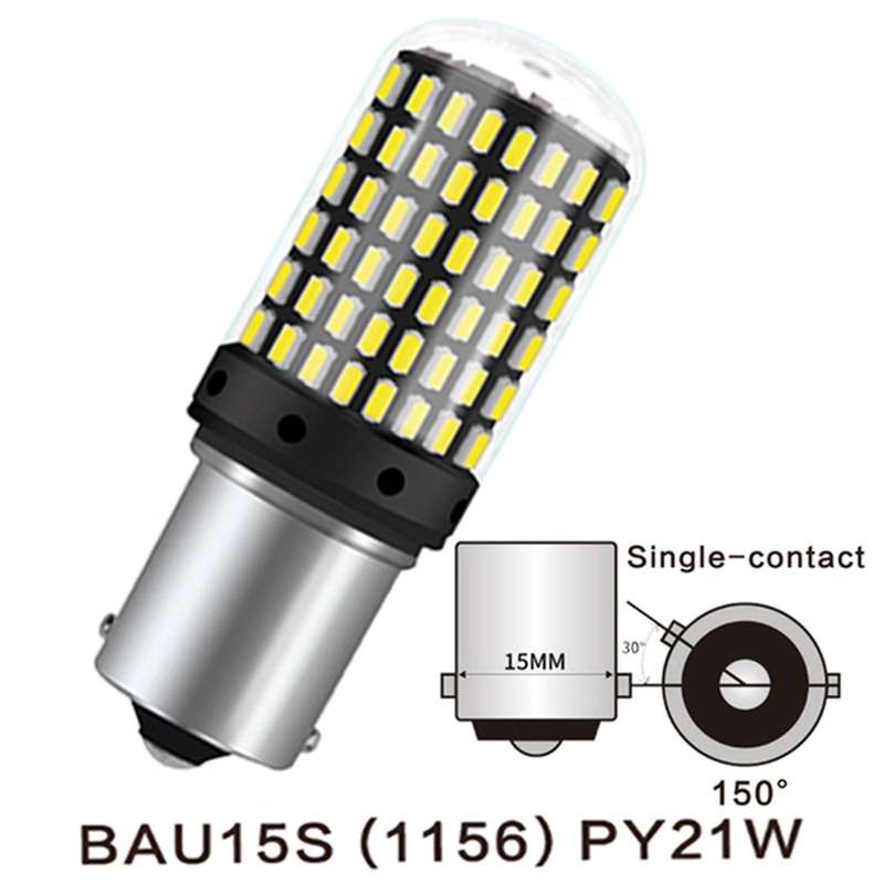 10pcs 3014 144smd Canbus 1157 Bay15d Bulbs Car Turn Signal Light C