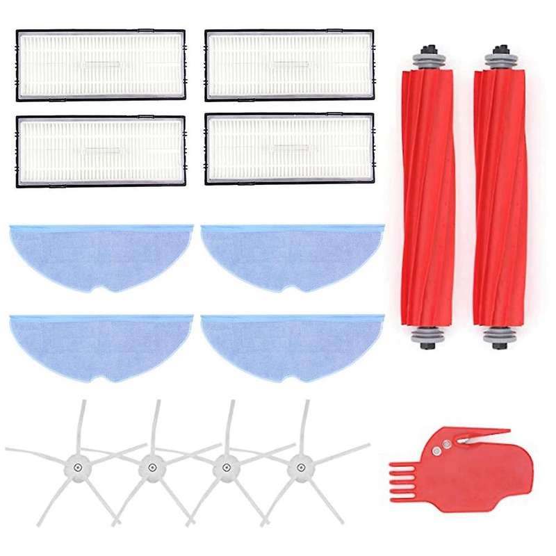 Main Brush Side Brush Filter Replacement Parts Kit for Xiaomi