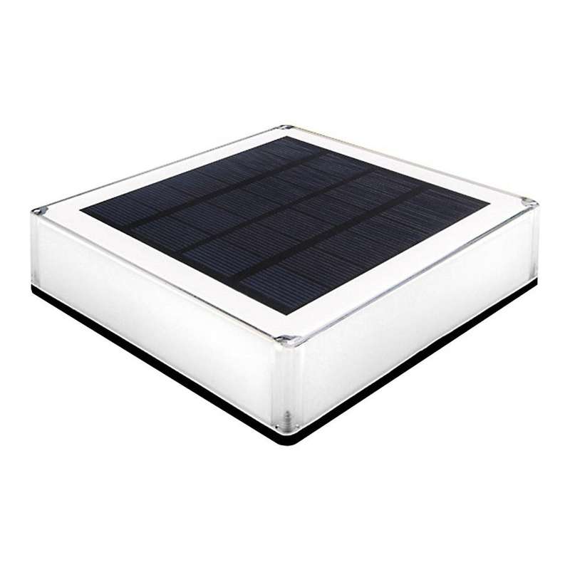 Solar Light Column Led Headlight Waterproof Modern Solar Lamp