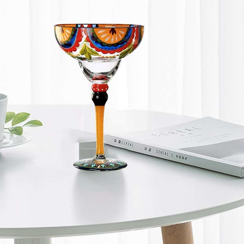 Handmade Colorful Cocktail Cup Wine Glasses Party Home Drinkware 4