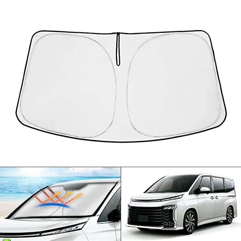 Windshield Sun Shade Blocks Uv Rays for Toyota Noah 90 Series 2022+