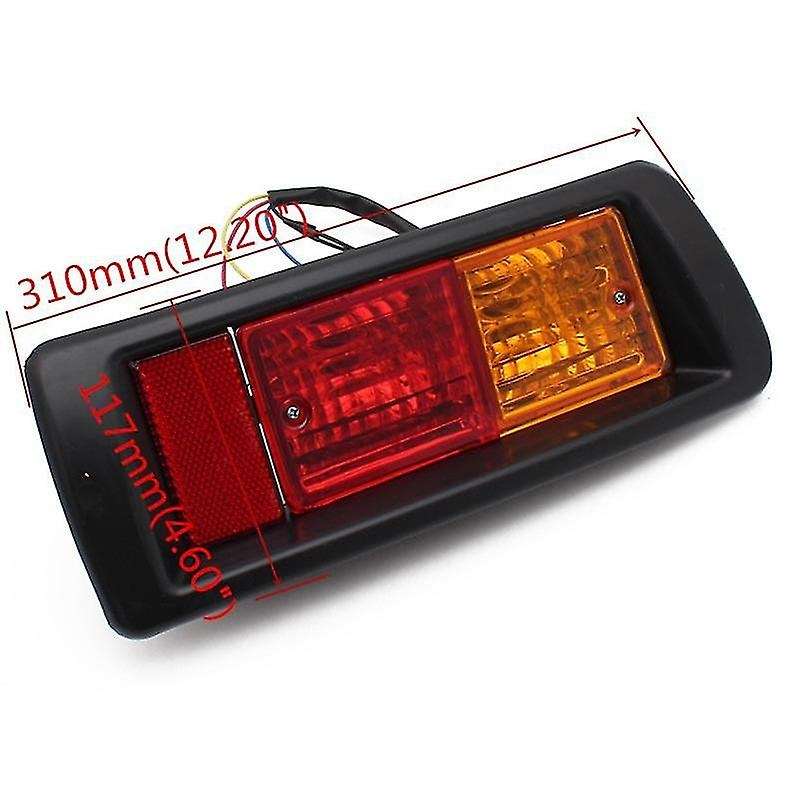 81551-60510 Car Left Rear Bumper Fog Light Mark Reflector Taillights