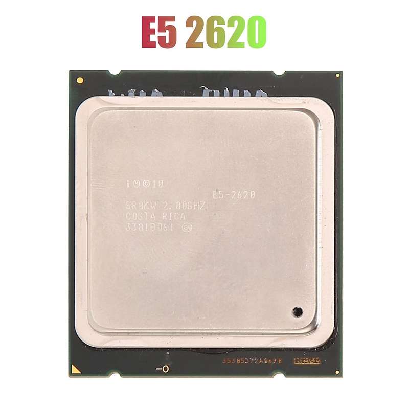 For Xeon E5 2620 Cpu Lga2011 Pin Cpu Processor for X79 Motherboard