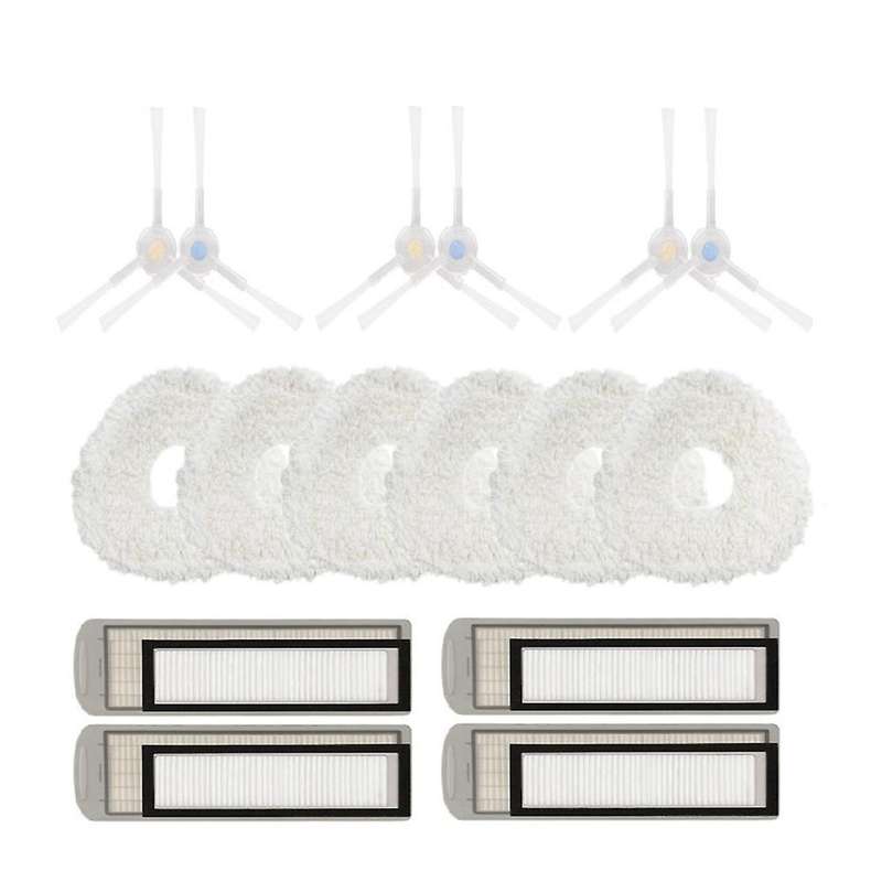 Side Brush Hepa Filter Replacement Mop Cloth for Narwal J1 Robot