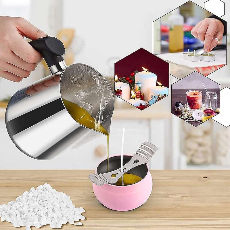 Diy Candle Making Kit for Adults, with Candle Wax Pot (35oz/1000ml)
