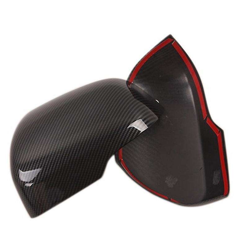 Carbon Fiber Side Door Rearview Mirror Cover Trims Car-styling