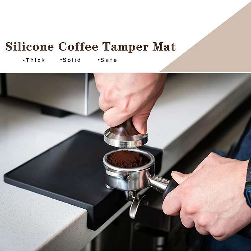 Cafede Kona Coffee Tamper Mat Silicone Tamp Station Espresso