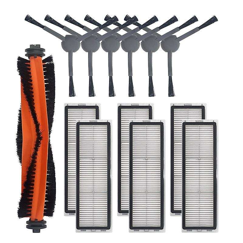 16pcs Side Brush Main Brush Hepa Filters Dust Bag Accessories