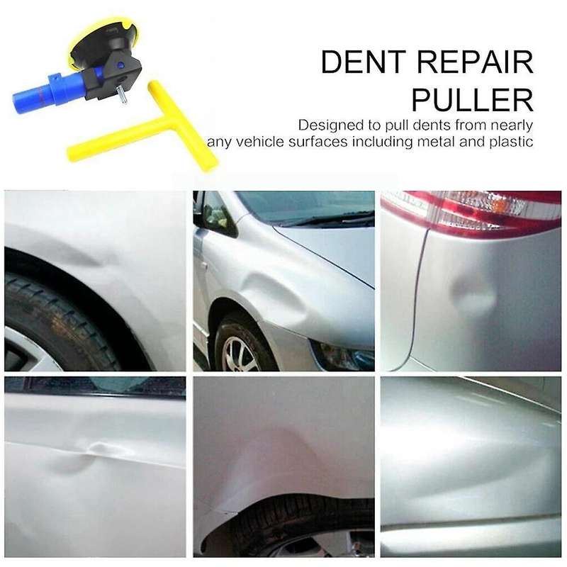 3-inch Car Dent Repair Tool Hand Pump Suction Cup Puller T-type