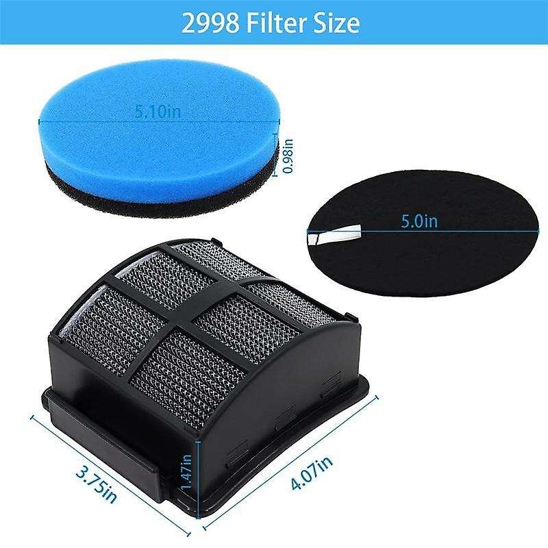 Replacement Parts Hepa Filters for Bissell 2998 2999 3057 2920 3059