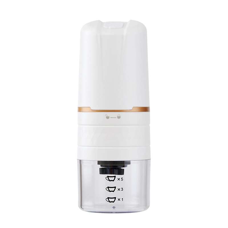 Electric Coffee Grinder Automatic Beans Mill Espresso Machine White