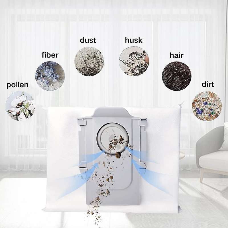 Dust Bags Collector Sets for Xiaomi Roborock S7 Maxv Ultra Q5+ Q7+