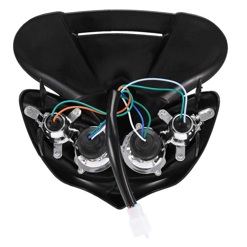 Motorcycles Fairing Head Light Lamp Motorcycle Dual Headlight