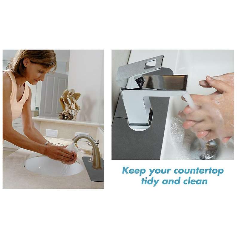 4pcs Splash Guard for Sink Faucet Super Absorbent Fast Drying Mat