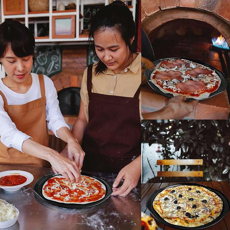 Pizza Trays for Oven, Non Stick Perforated Pizza Tray, for Kitchen