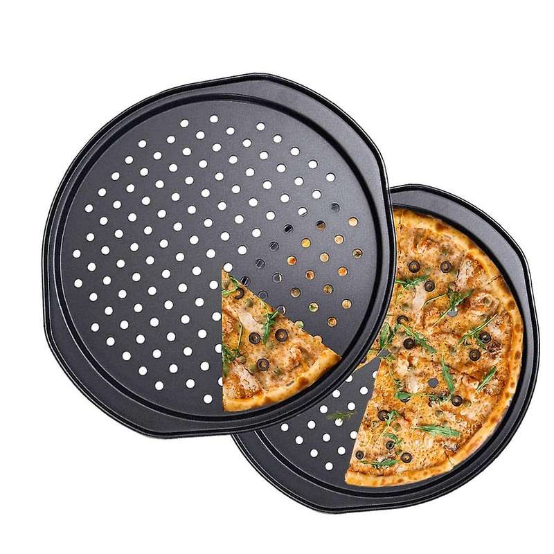 Pizza Trays for Oven, Non Stick Perforated Pizza Tray, for Kitchen