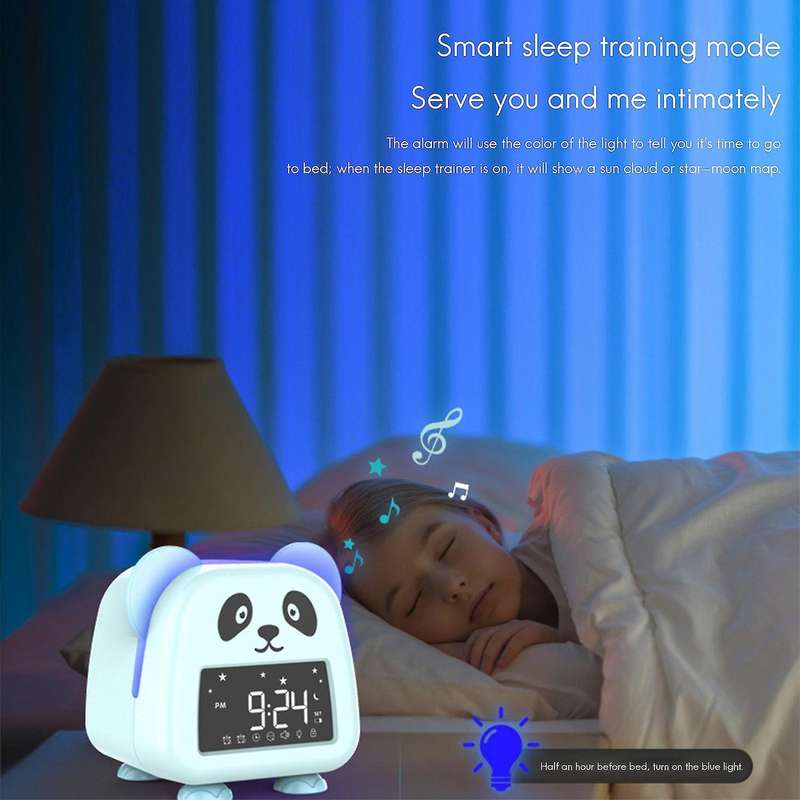 Kids Alarm Clock, for Kids Bedroom, Wake Up Light Lion