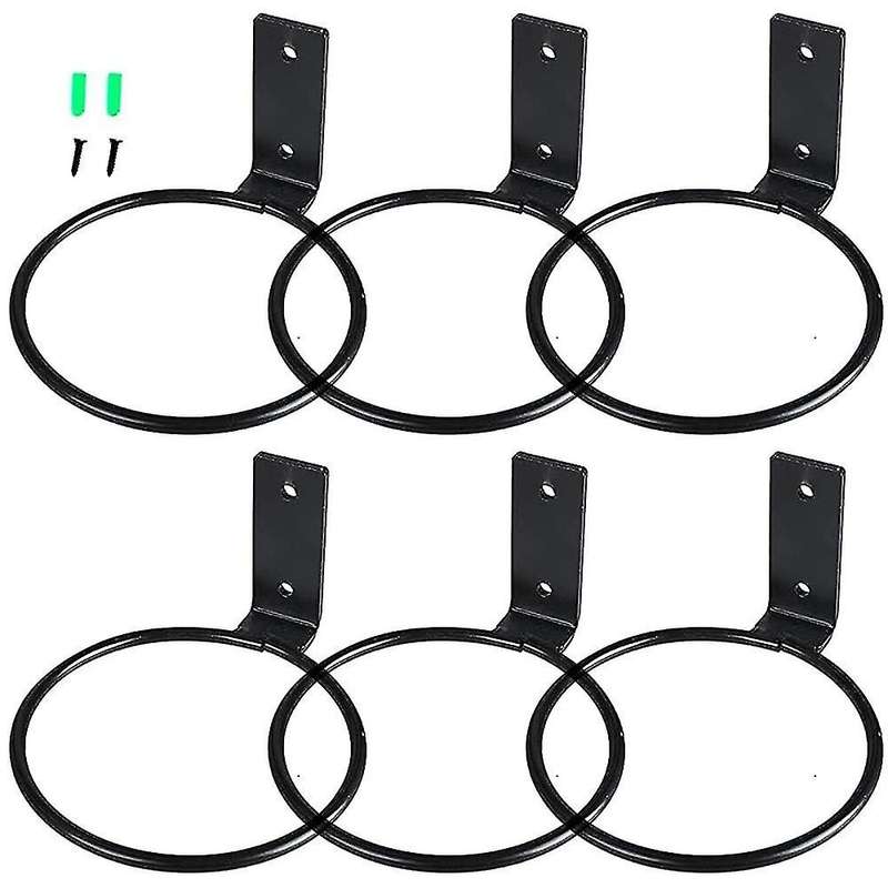 Flower Pot Holder Ring Hanger Hook Wall Bracket for Flower Pot-6 Inch