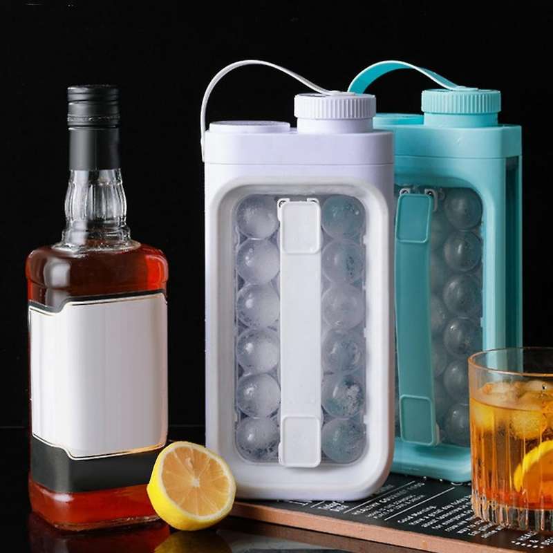 Ice Ball Maker Kettle Kitchen Bar Accessories White
