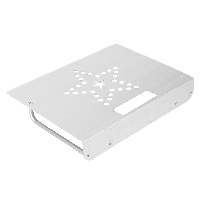 Boxes Space Aluminum Wall Mount Storage Shelf Bracket Holder Stand