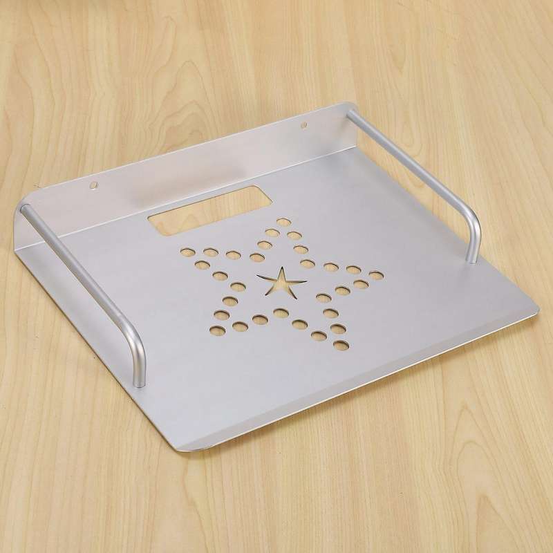 Boxes Space Aluminum Wall Mount Storage Shelf Bracket Holder Stand