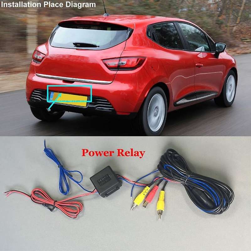Car Rearview Reverse Camera Kit for Renault Clio 4 Iv 2012-2018