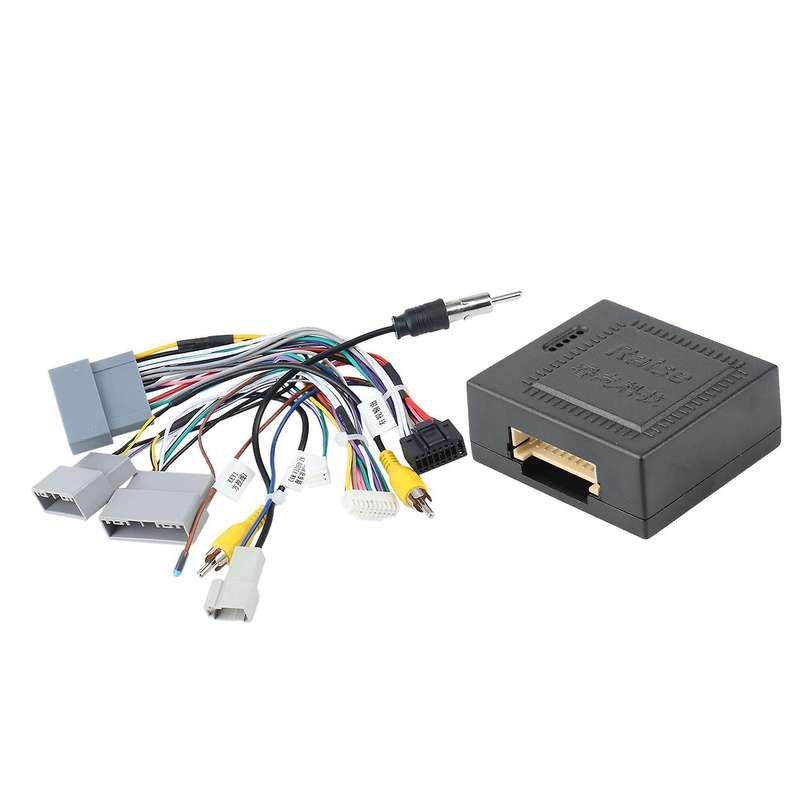 Car Radio Power Cable Adapter with Canbus Box for Honda City Crv Hrv