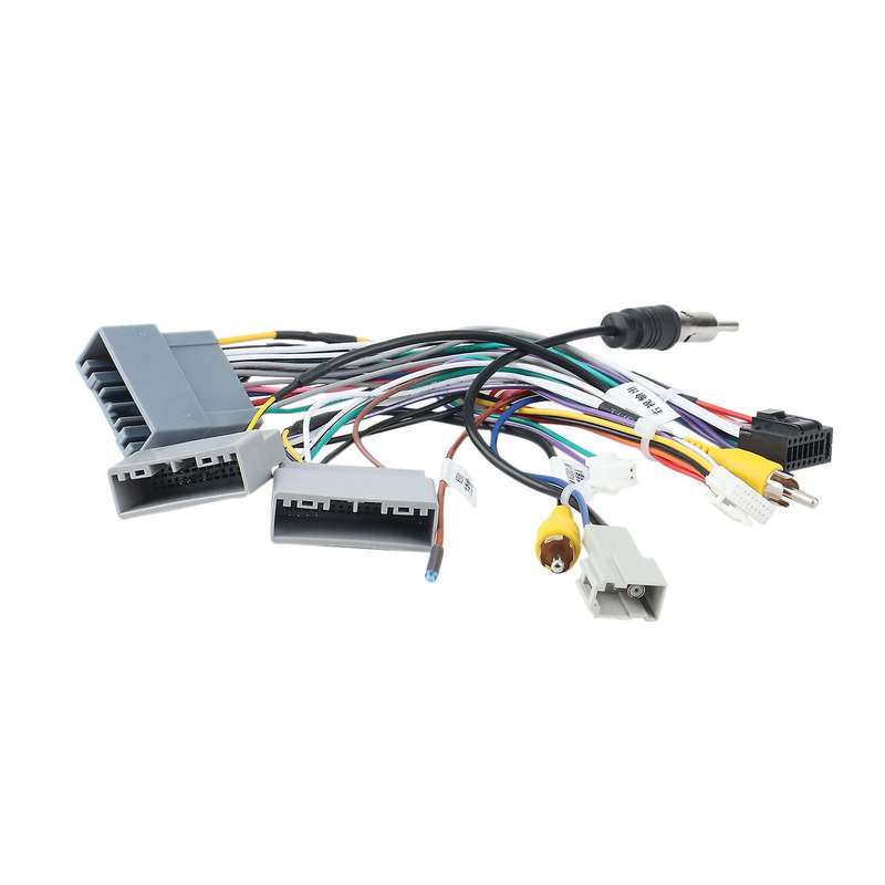 Car Radio Power Cable Adapter with Canbus Box for Honda City Crv Hrv