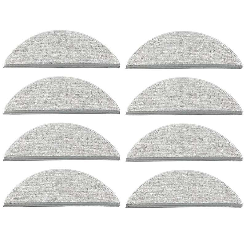 8pcs Washable Mop Cloth for Xiaomi Mijia Lydsto R1 Smart Robot Vacuum